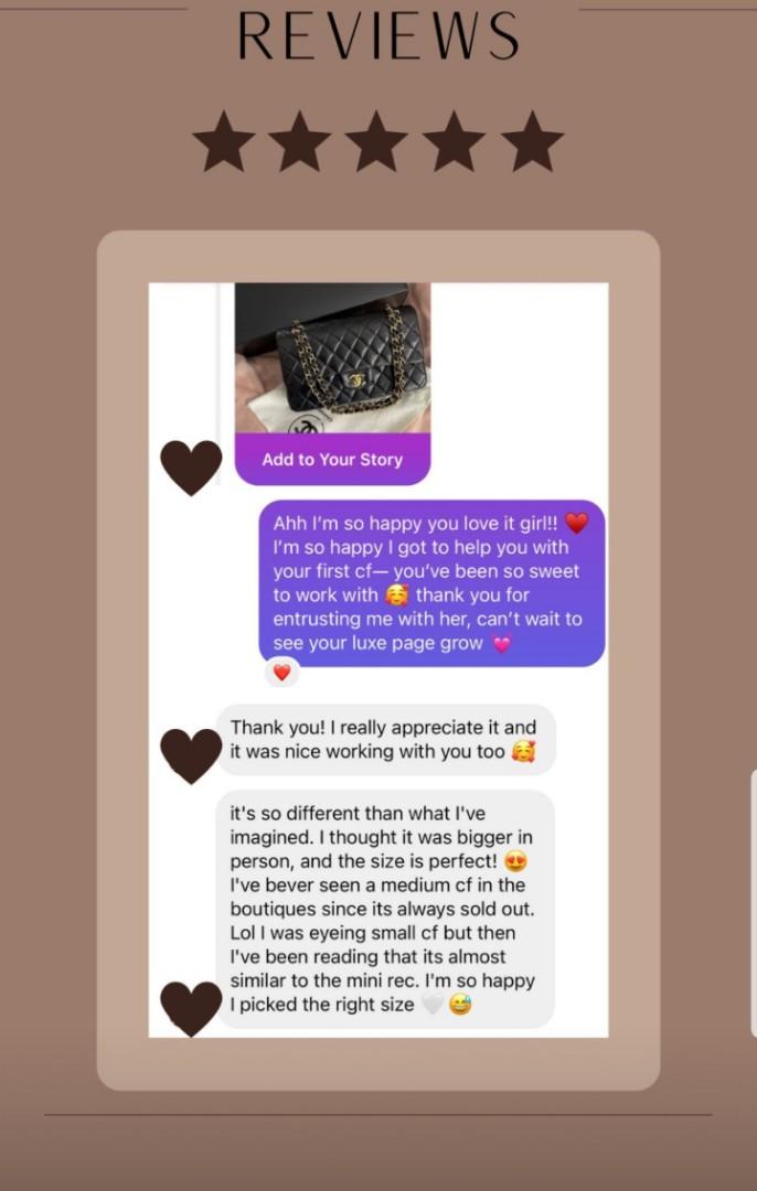 Authentic 💎 New 💎 Chanel mini bag (Category: Bags & Wallets) located in Burnaby. Submitted by danya.rb (Listing ID 1139597213, Image 1). Description: I wanted share reviews of my store☝️❤❤.