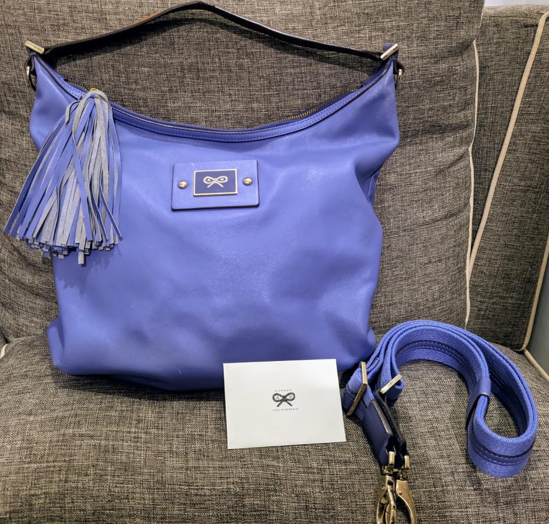 Authentic Anya Hindmarch hobo bag, Luxury, Bags & Wallets on Carousell