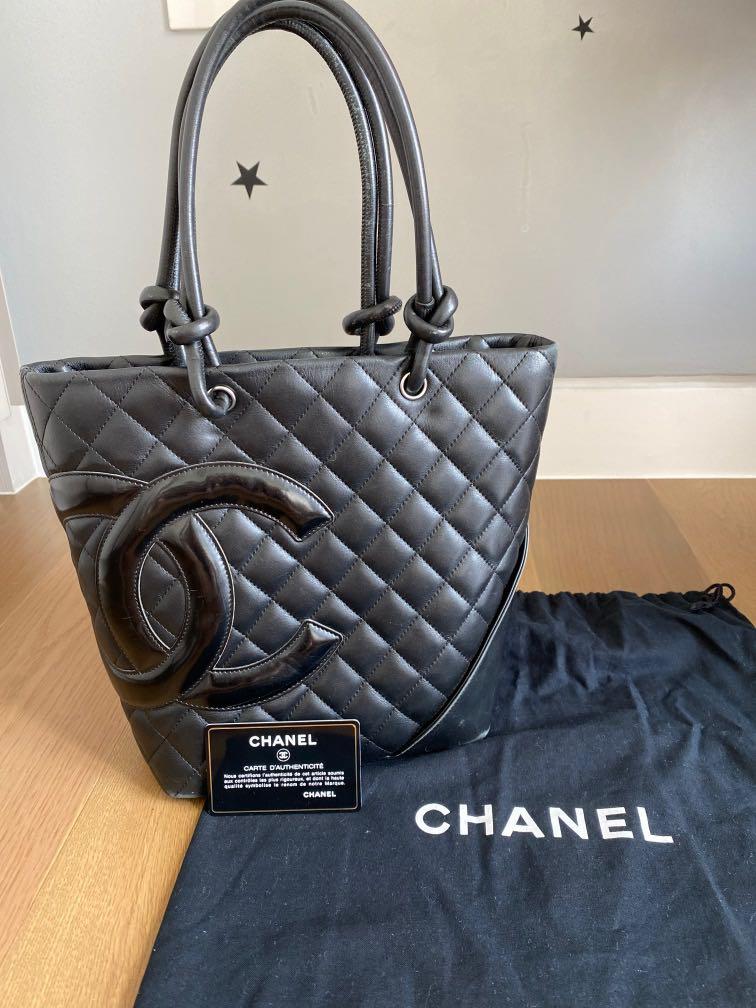 Chanel cambon small tote shop