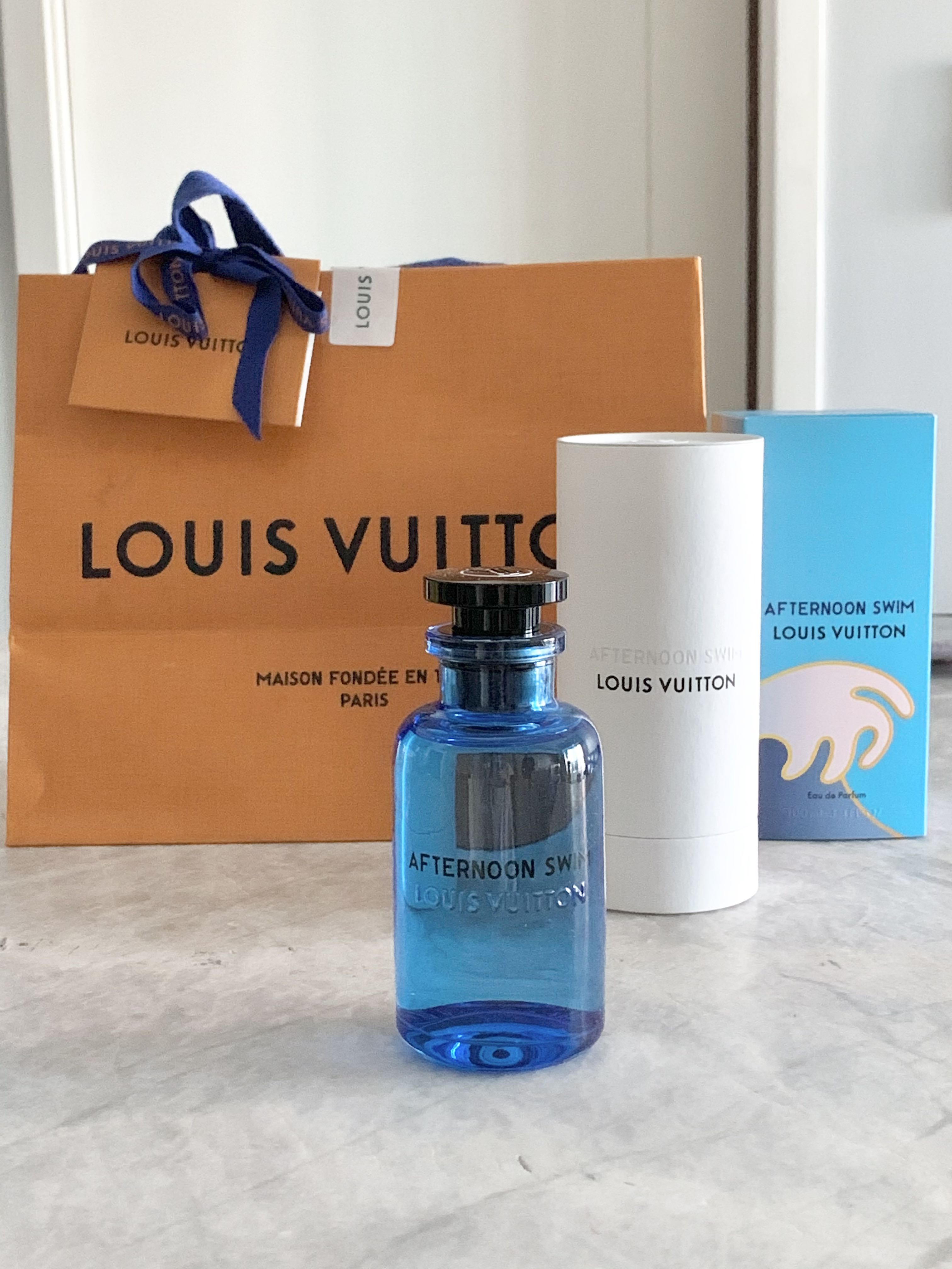 Authentic Louis Vuitton Perfume Afternoon Swim 100ml, Beauty & Personal  Care, Fragrance & Deodorants on Carousell