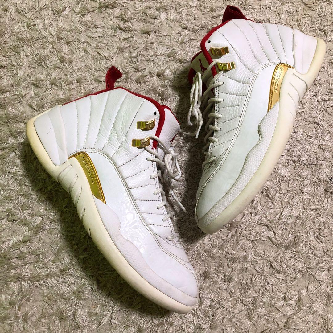 Authentic Original Nike Air Jordan 12 Retro Fiba Men s Fashion
