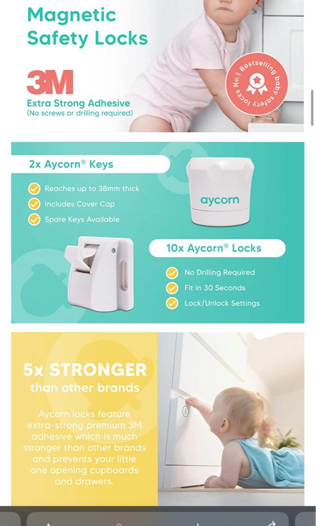 Aycorn baby safety magnetic lock Babies Kids Baby Monitors on