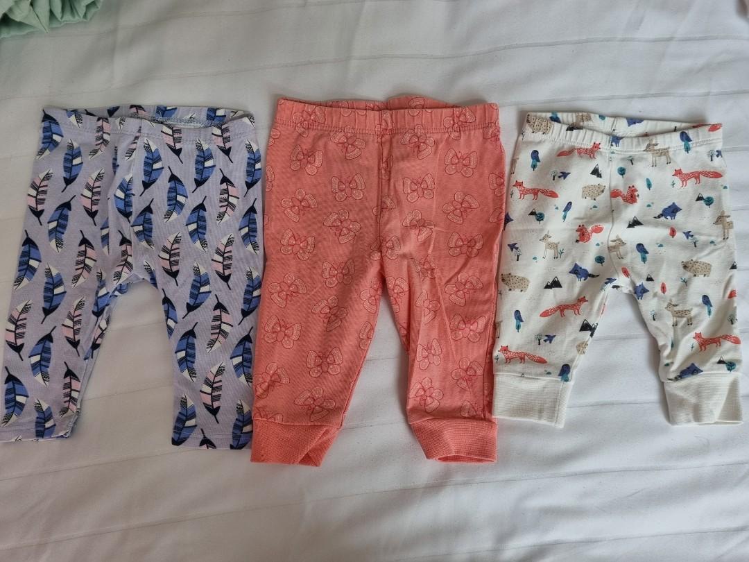 Newborn baby discount girl leggings