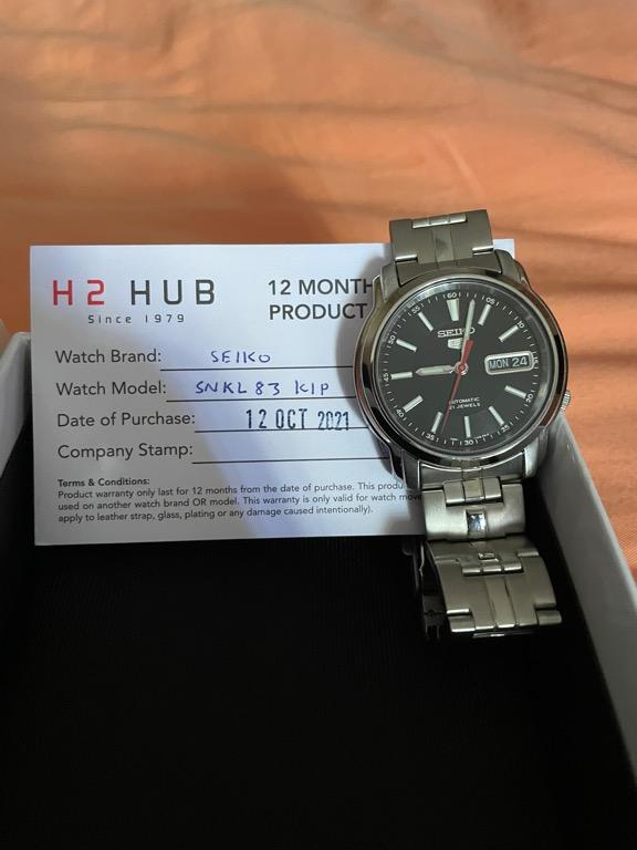 Seiko snkl83 deals