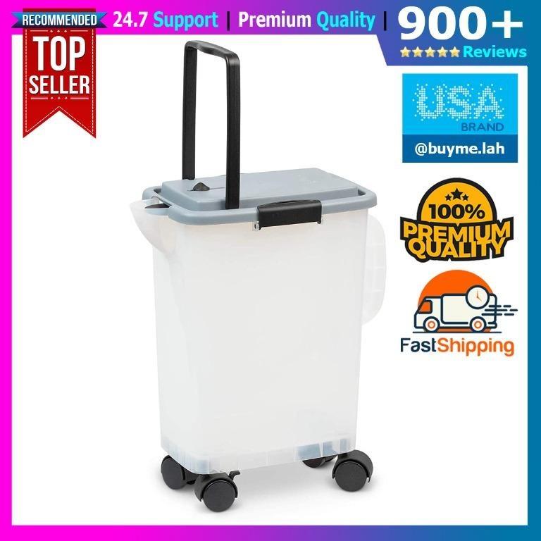 BML PetFusion BetterBin Portable Litter Storage Bin Container 16.5 x 11.7 x 19 lwh Holds