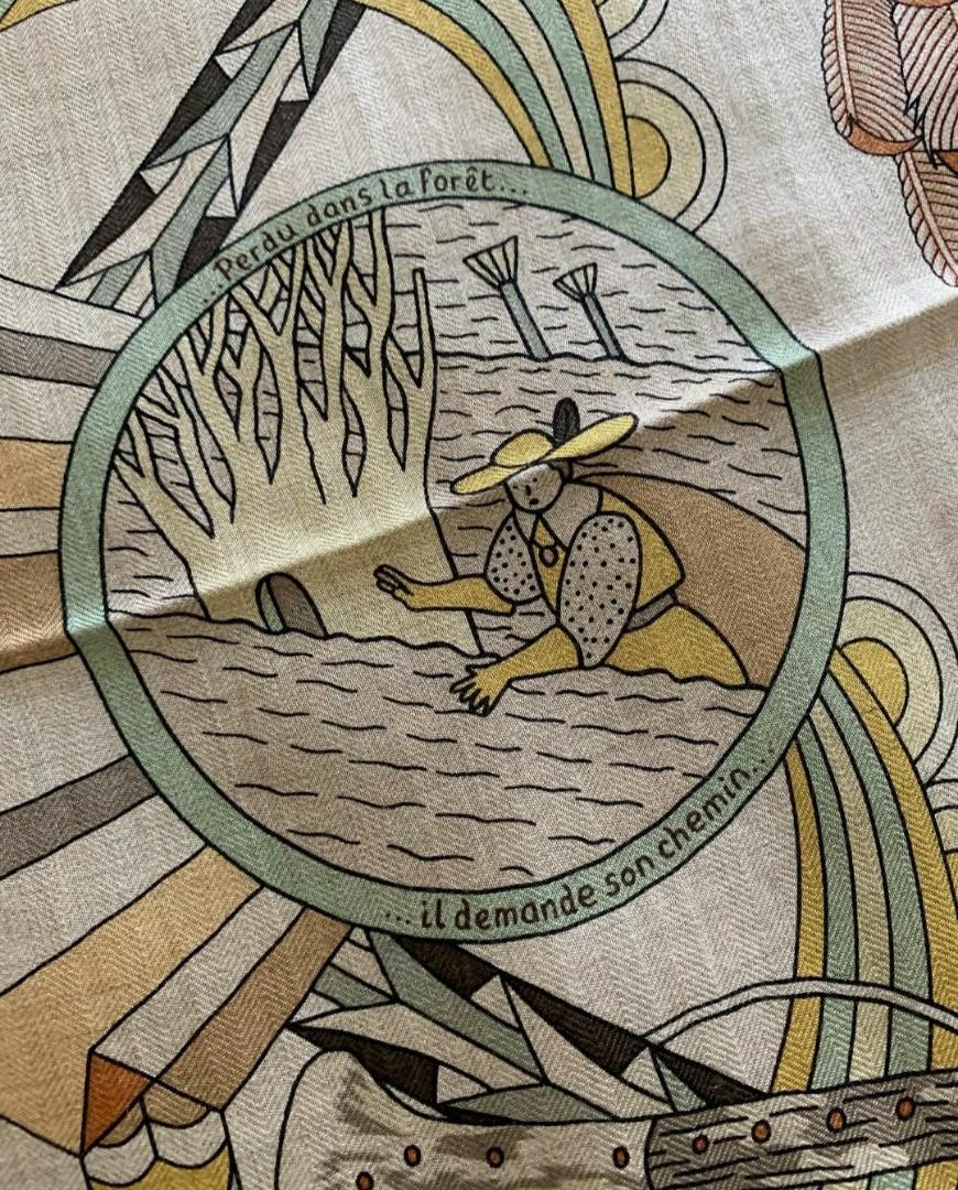 hermes l ombrelle magique shawl 140