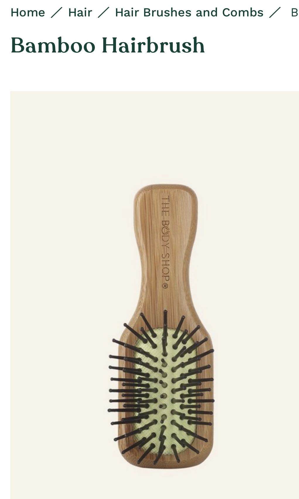 Brand New The Body Shop Hair Brush, Women's Fashion, Watches