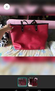 Brand new authentic coach reversible tote bag