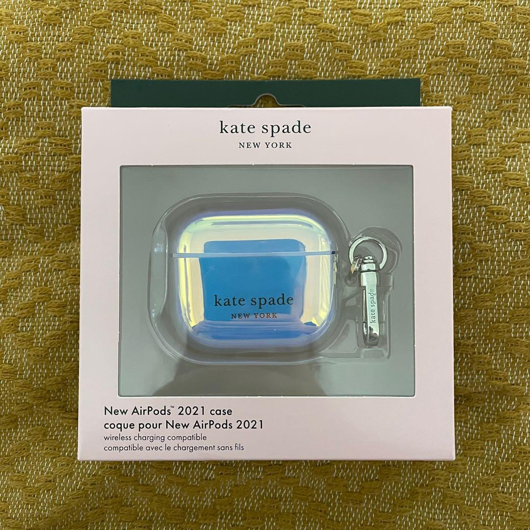 Brand New Authentic Kate Spade Case for AirPods (3rd gen, late 2021),  Mobile Phones & Gadgets, Mobile & Gadget Accessories, Cases & Sleeves on  Carousell