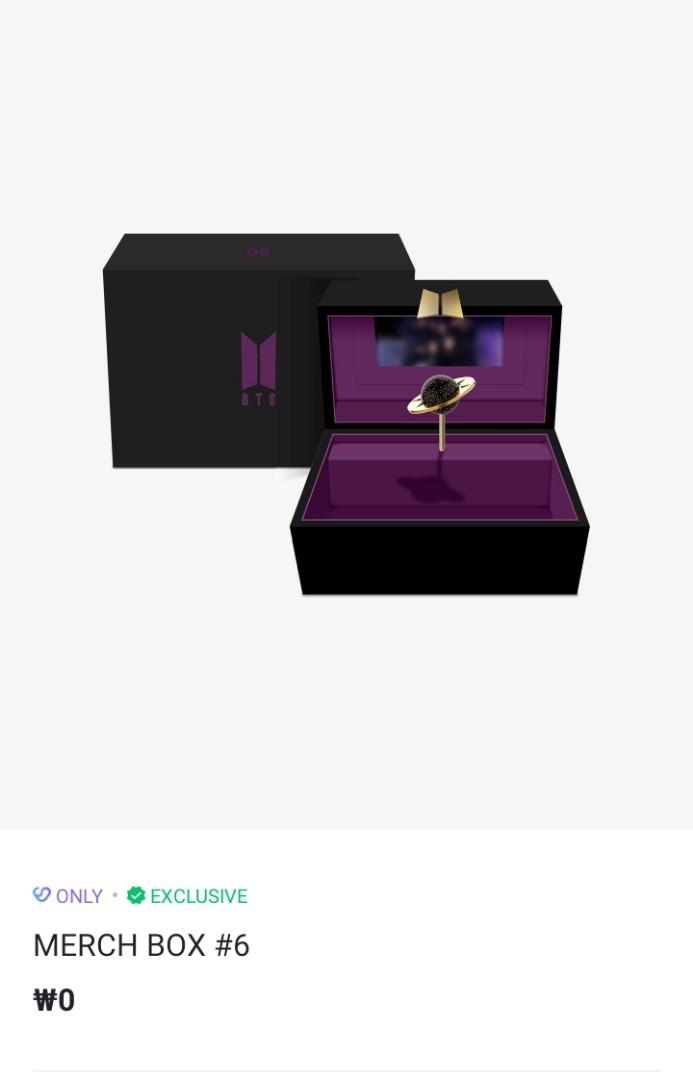 BTSMERCH BOX 6