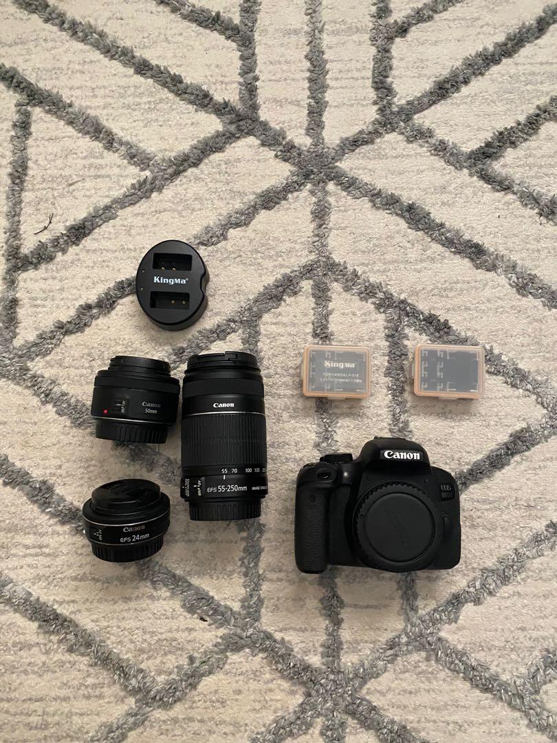 lenses for canon 800d