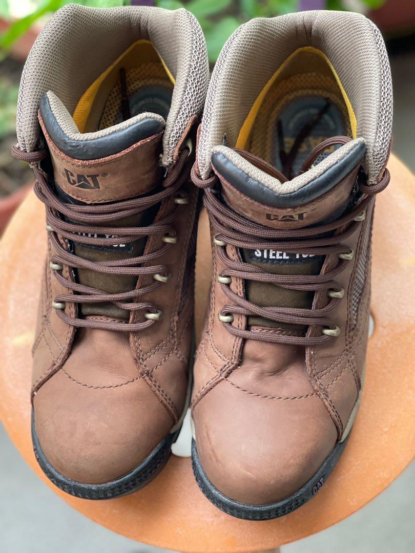 caterpillar steel toe shoes womens