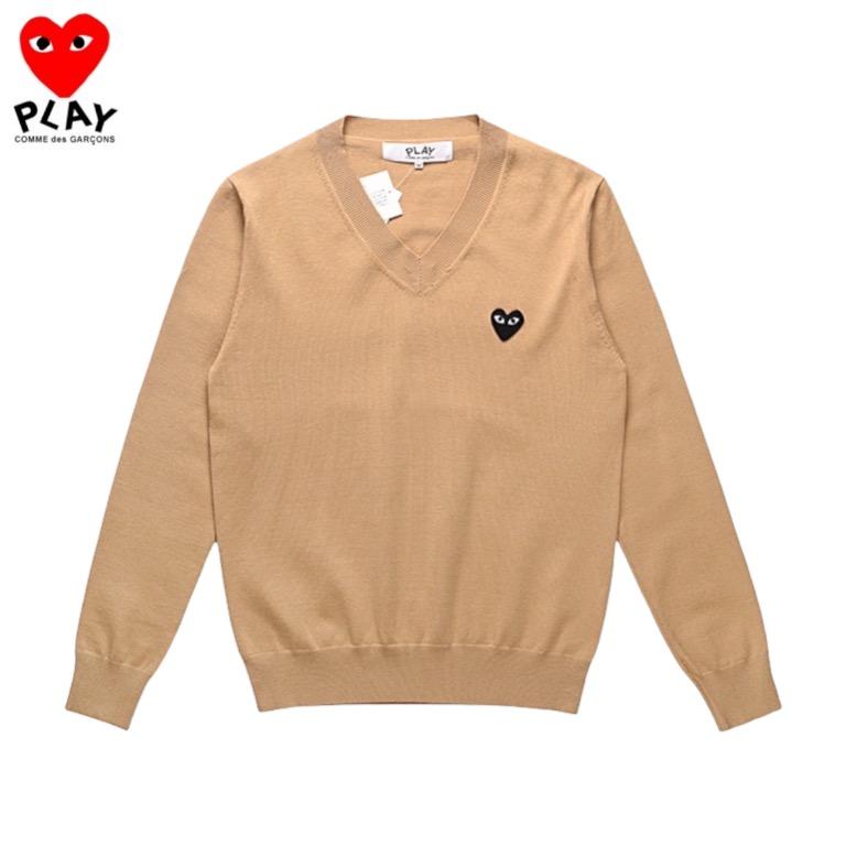 Cdg sweater sales black
