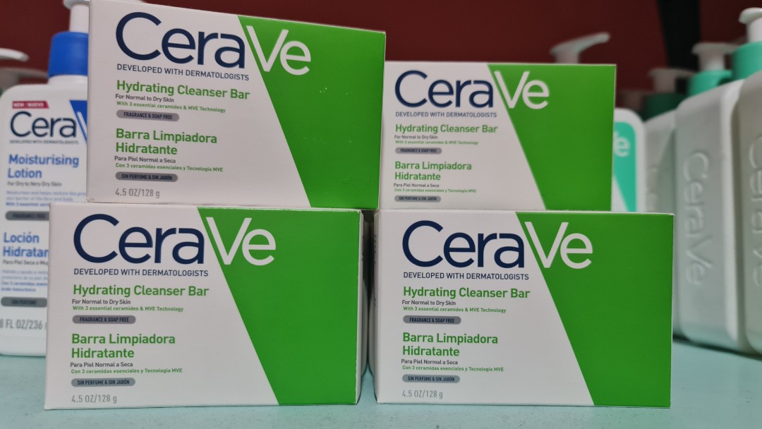Cerave Hydrating Cleanser Bar, Beauty & Personal Care, Bath & Body
