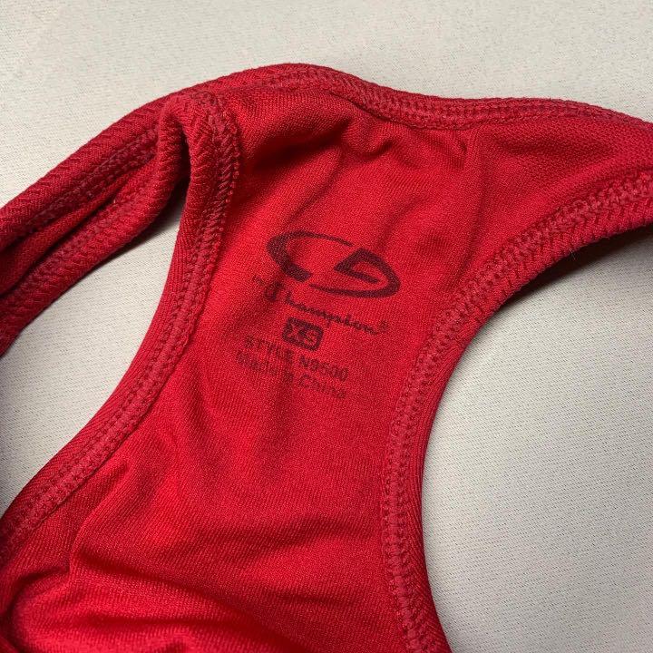 Champion Red Sports Bra (Category: Activewear) located in Naga. Submitted by nmalemania (Listing ID 1139627149, Image 3). Description: •XS on tag •In excellent condition, no flaws •No pads and padslot •Double Lining .