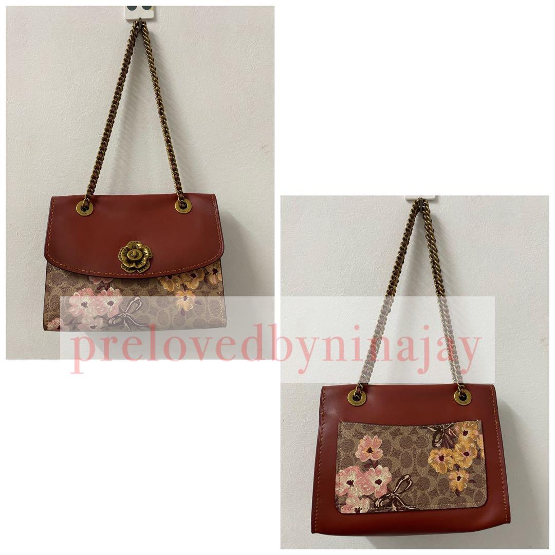 Coach Parker in Signature Canvas with Prairie Floral Print s