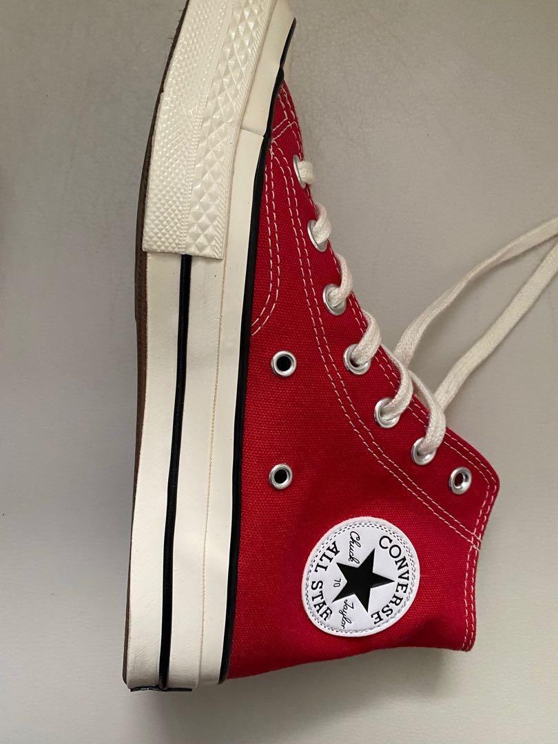 MOVING OUT SALE Converse 70s high cut red
