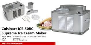 Cusinart ice cream maker ice 50bc TV Home Appliances Kitchen