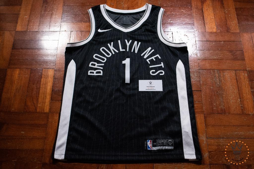 D'Angelo Russell Nets Jersey - D'Angelo Russell Brooklyn Nets Jersey -  biggie jersey 