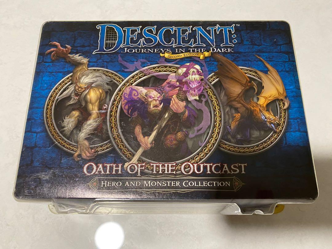 Oath of the Outcast Board Game Expansion New Descent 2nd Edition 