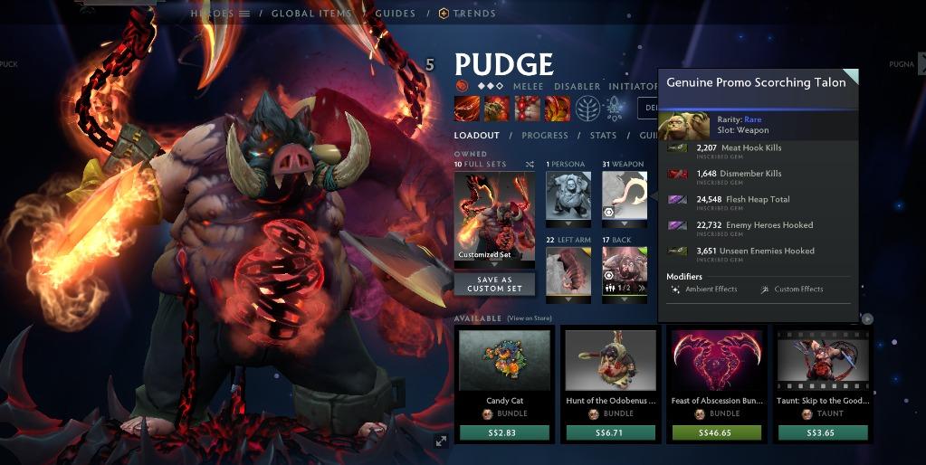 Dota 2 Slotted Equips, Video Gaming, Gaming Accessories, In-Game ...