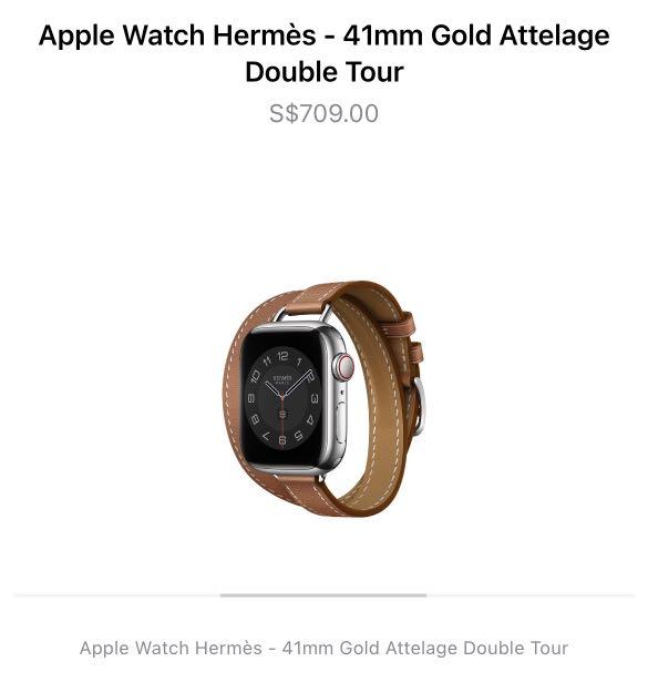 Double tour apple clearance watch band 40mm