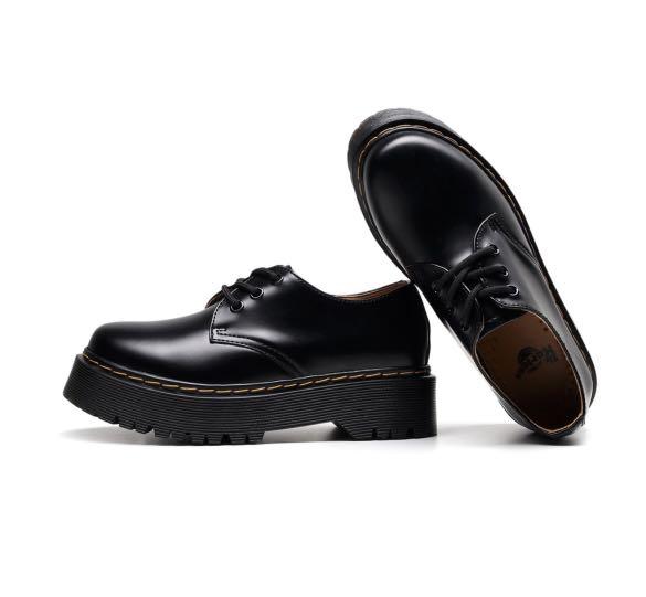 Dr Martens 1461 smooth leather platform oxford doc martens Boots Shoes vintage y2k