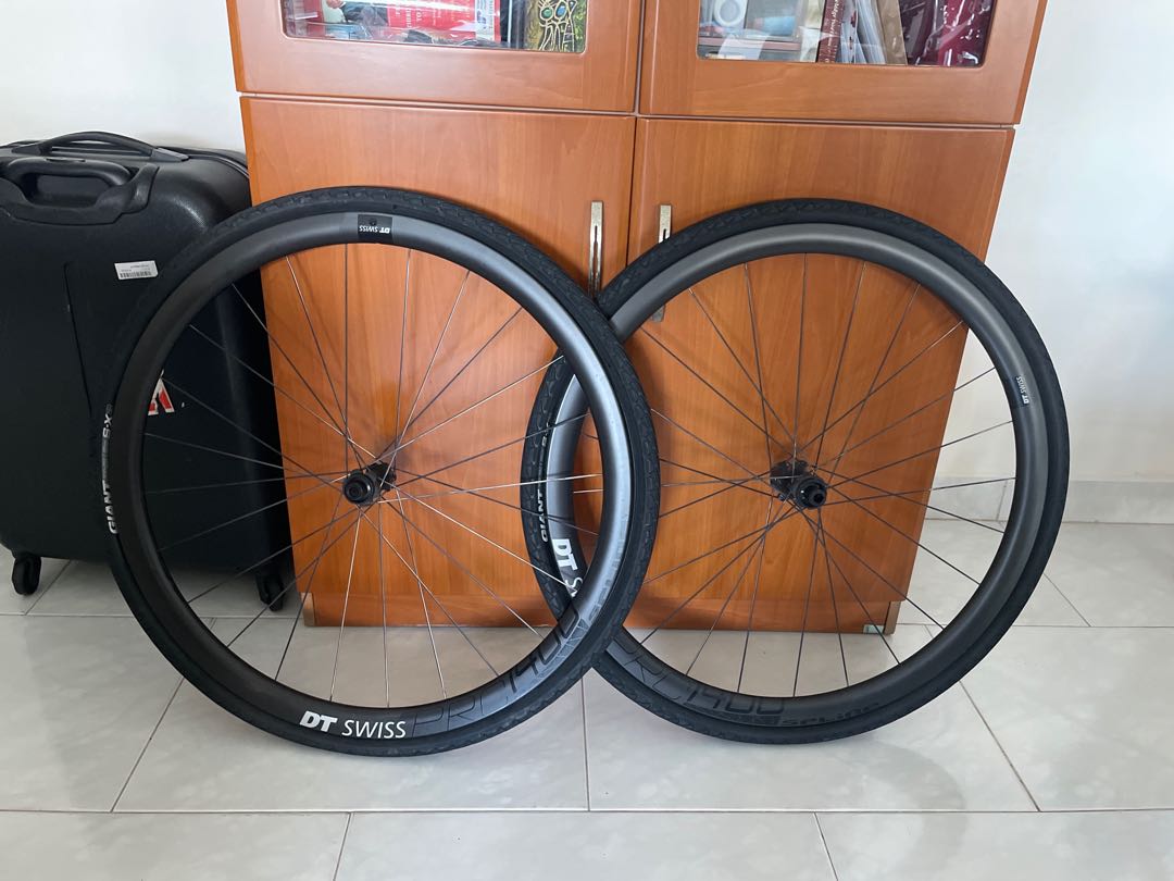 dt swiss prc 1400 spline 35 wheelset