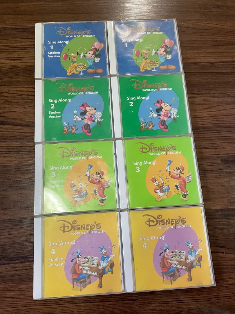 DWE Sing Along CD X8, 興趣及遊戲, 音樂、樂器& 配件, 音樂與媒體- CD