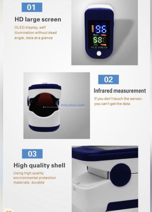 Finger pulse oximeter with free battery - LED Design (Category: Health Monitors & Weighing Scales) located in Manila. Submitted by laniefg (Listing ID 1139499710, Image 3). Description: .