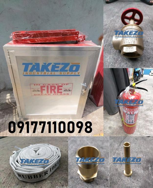 Fire Hose Cabinet with Complete Set (Category: Construction Tools & Equipment) located in Manila. Submitted by joeyroque09 (Listing ID 1139490135, Image 1). Description: For more information and fast transactions, contact 09177110098. TAKEZO INDUSTRIAL SUPPLY Manila Branch Address: Mayhaligue St. Abad Santos, Manila Waze: Takezo Industrial Supply (Tondo, Manila) Land mark: Uno High School Cavite Branch Address: 126 Medicion 2B, Imus, Cavite Waze: