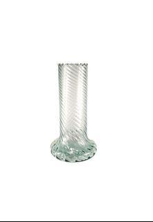 Flower Vase Glass Minimalist Clear Transparent for Artificial, Dried Flowers and Plants LGV 001