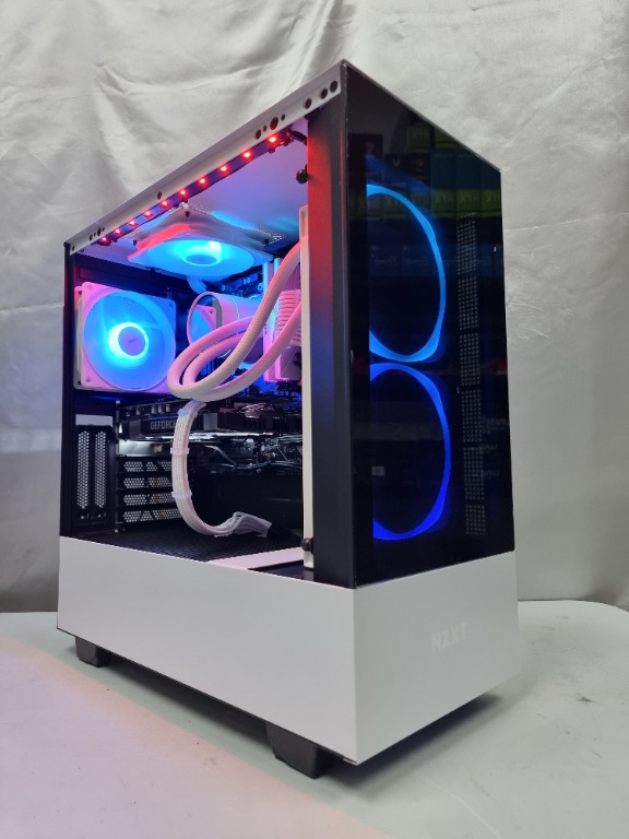 [FREE DELIVERY] RYZEN 5 + RTX 3060 GPU GAMING BUILD / NZXT H510 ELITE