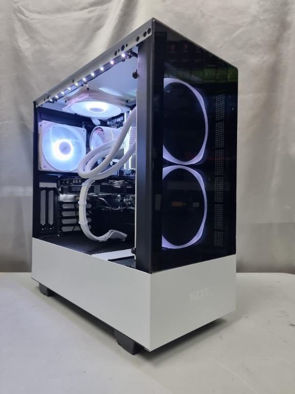 FREE DELIVERY] RYZEN RTX 3060 GPU GAMING BUILD NZXT H510