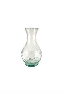 French Glass Flower Vase Minimalist Clear Transparent for Artificial,Dried Flowers and Plants LGV005