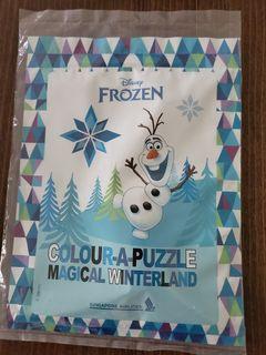 Frozen jigsaw puzzle