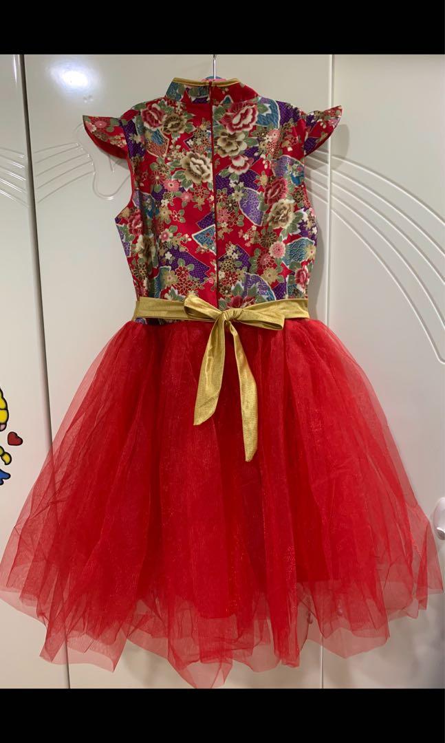 Cheongsam cheap kid dress