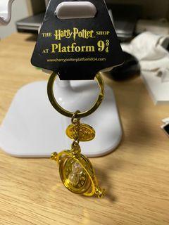 Golden Time Turner - Harry Potter shop key chain authentic