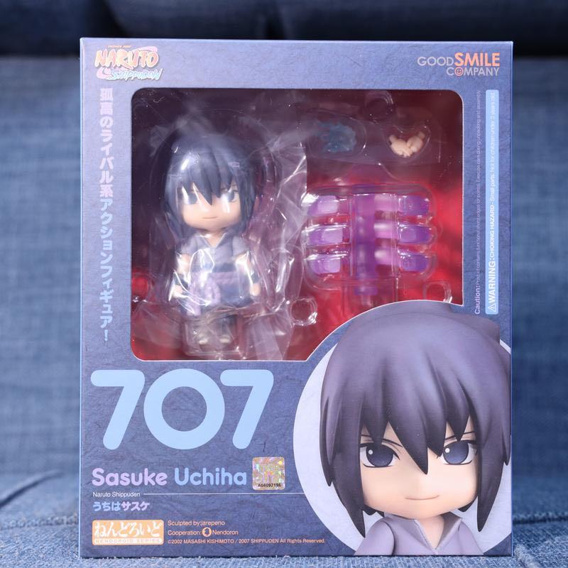 Goodsmile Good Smile Nendoroid 707 黏土人Naruto Sasuke Uchiha 火影