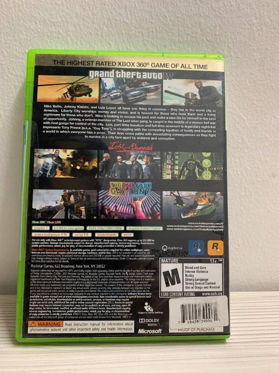Gta 4 2024 xbox one price