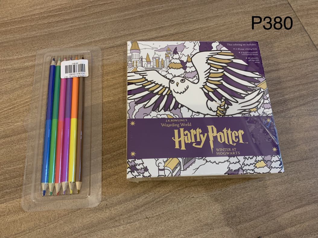 Harry Potter Coloring Set, Hobbies & Toys, Books & Magazines, Children ...