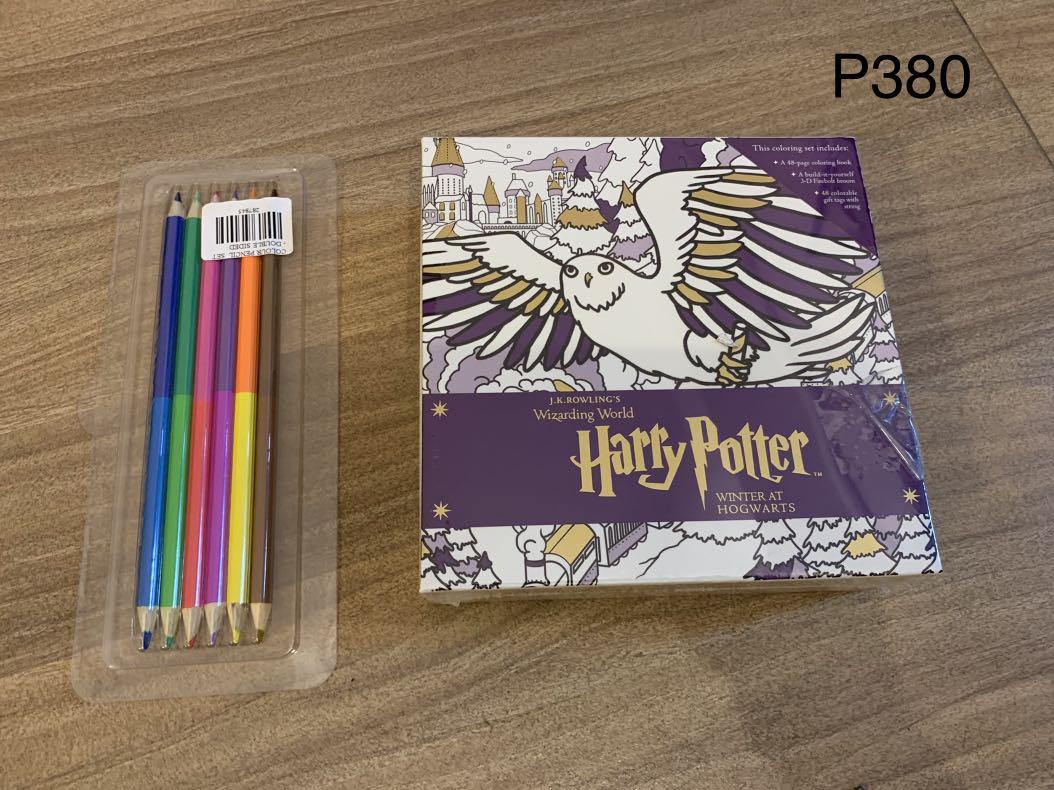 Harry Potter Coloring Set, Hobbies & Toys, Books & Magazines, Children ...