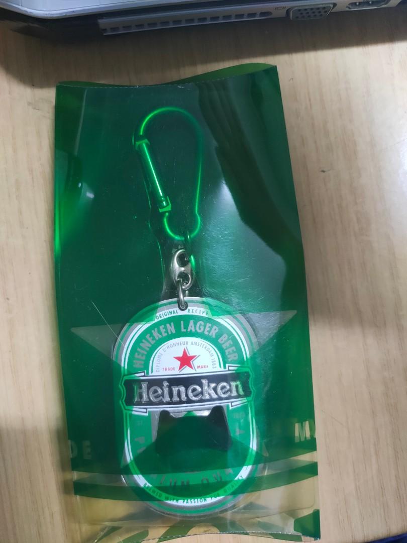 Heineken bottle opener keychain HuatNotBin, Hobbies & Toys