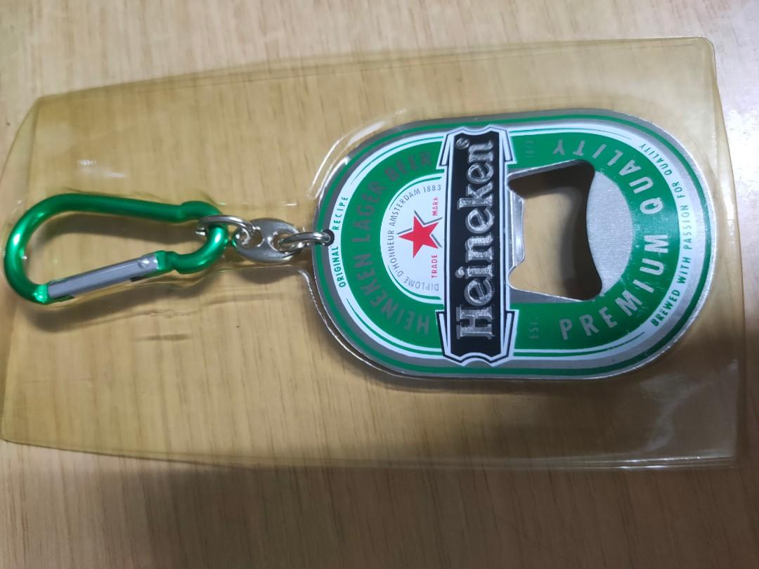 Heineken bottle opener keychain HuatNotBin, Hobbies & Toys