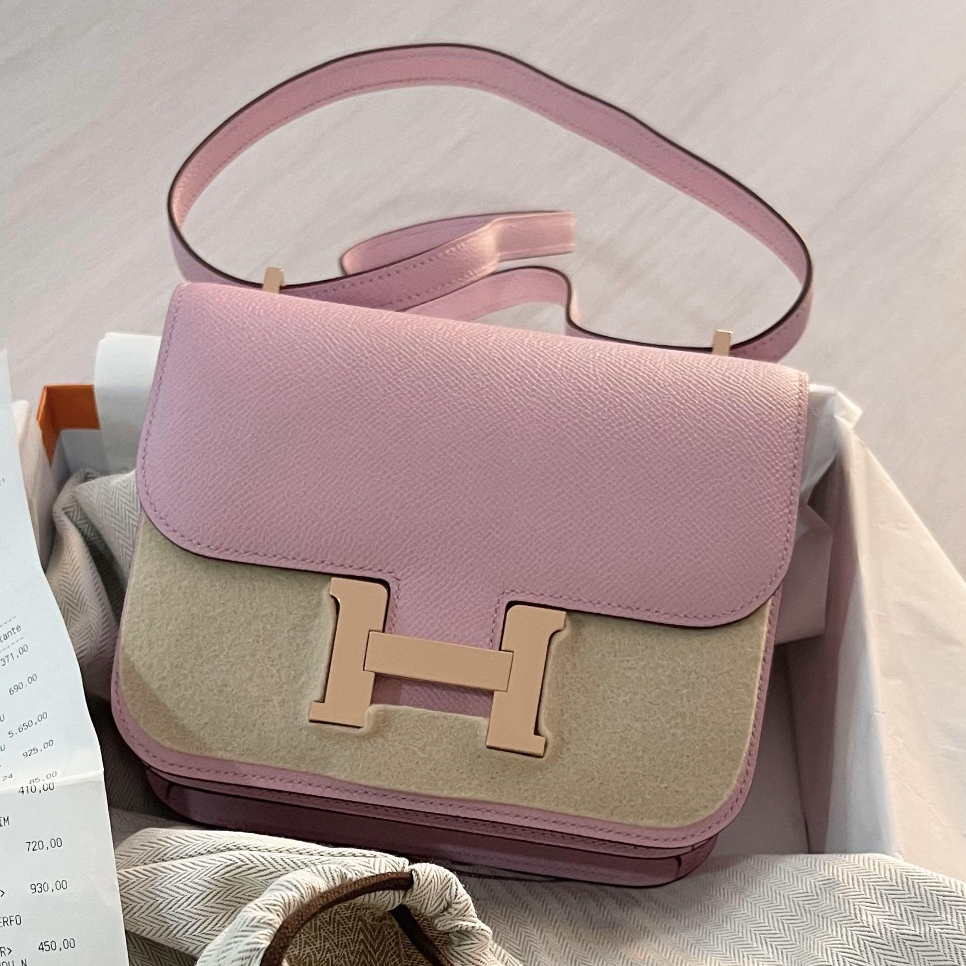 Hermès Constance 18 Celeste Epsom With Silver Hardware - AG Concierge Fzco