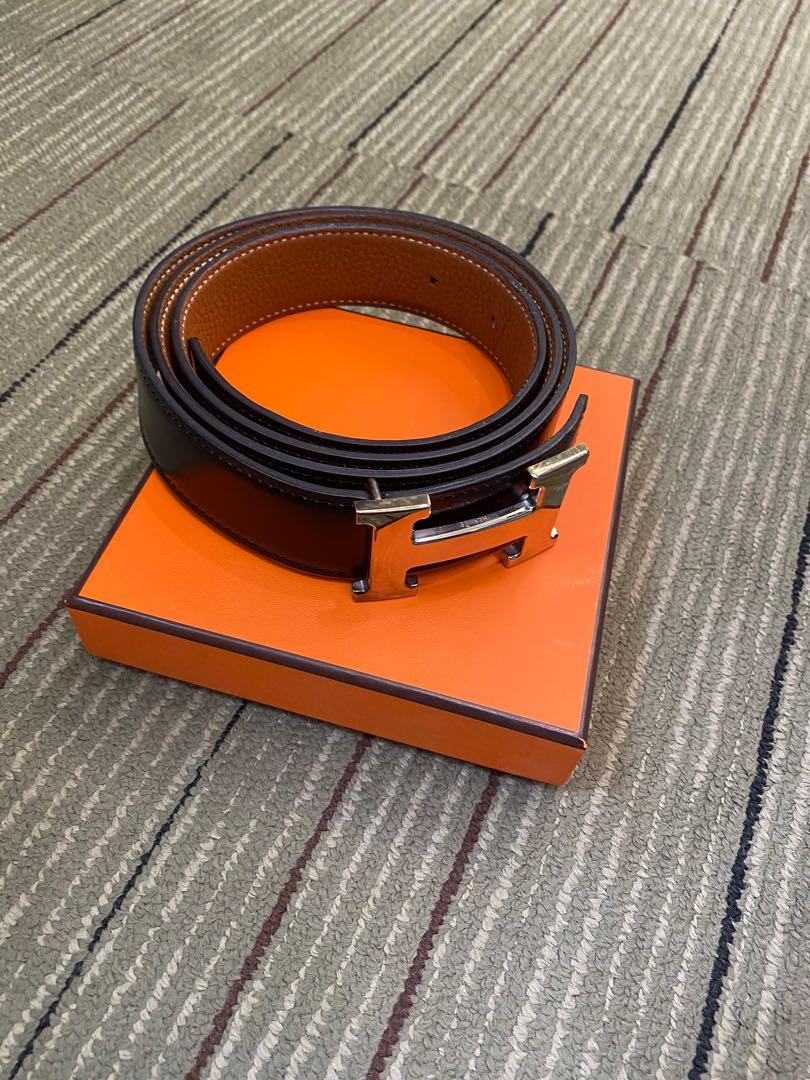 Hermes reversible H belt size 100, Luxury, Accessories on Carousell