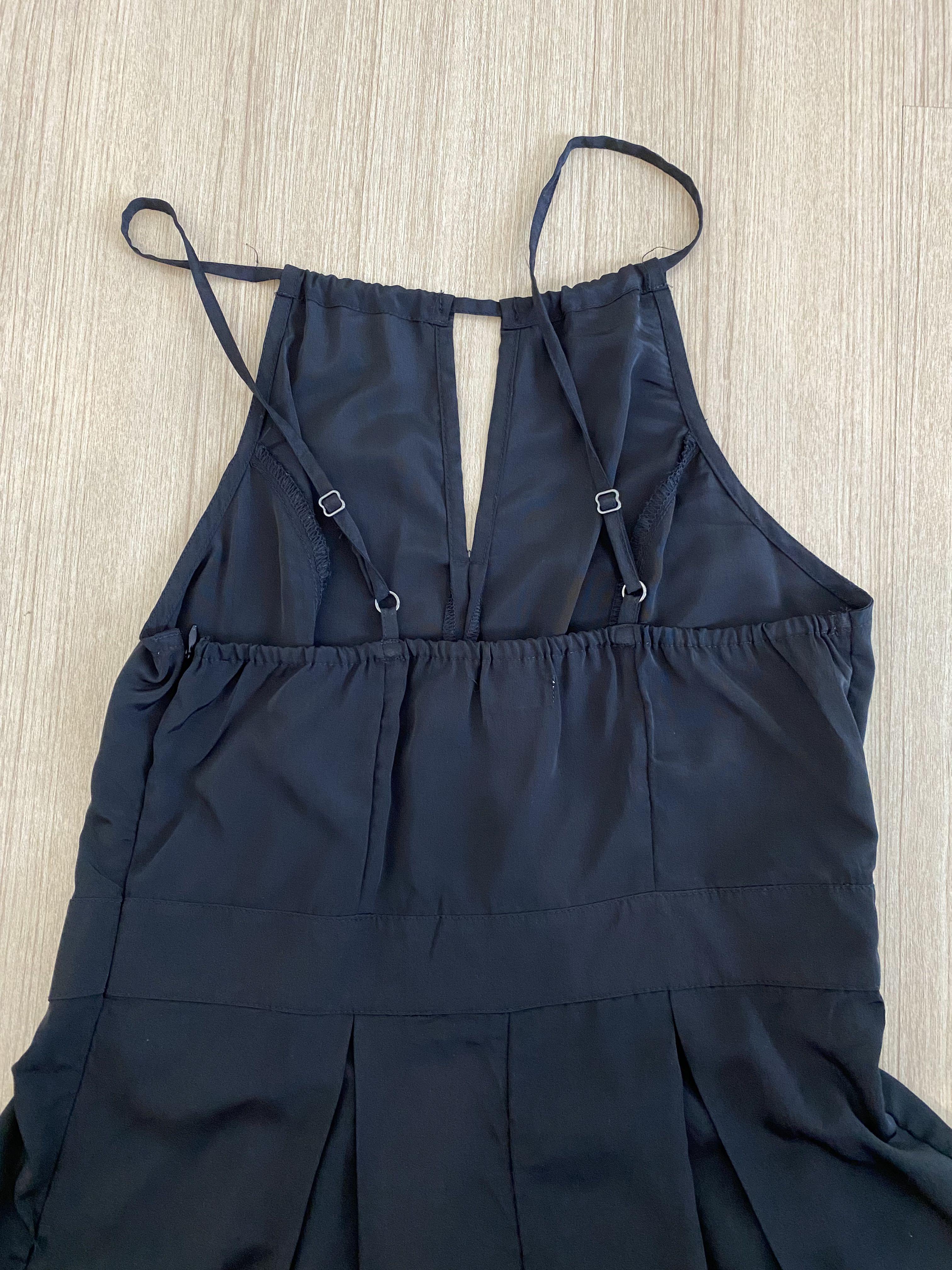 Hollister Black Halter Neck Romper
