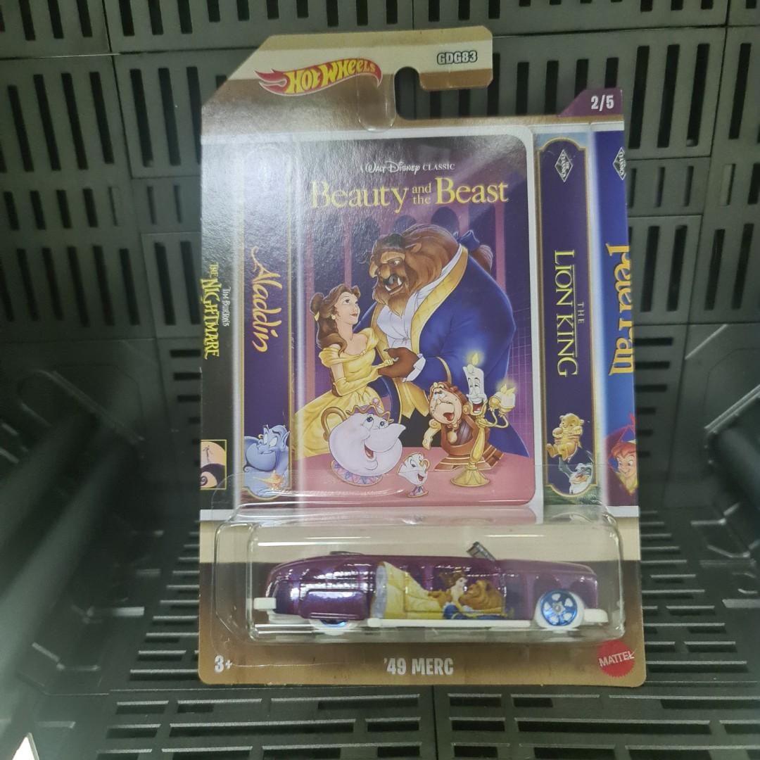 Beauty and the beast hot wheels top