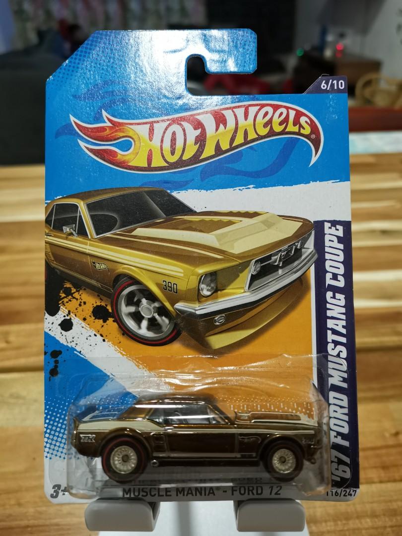 67 ford mustang gt hot wheels clearance
