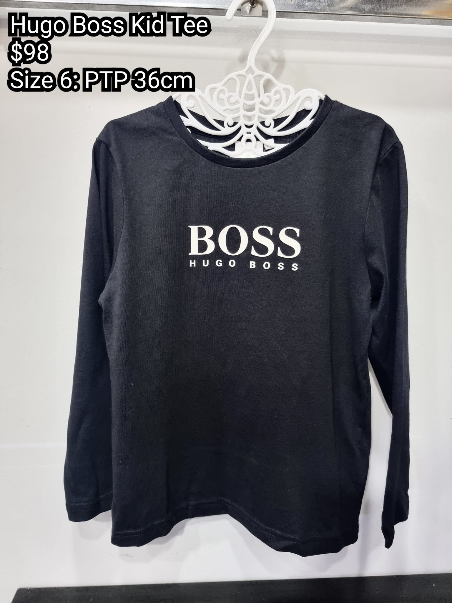Kids hugo cheap boss tops